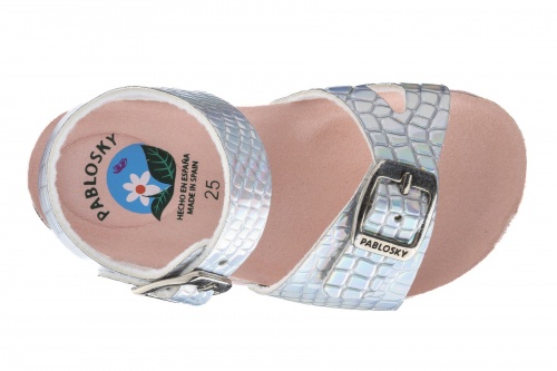 Сандалии БИО PABLOSKY для девочки, перламутровые фото 7