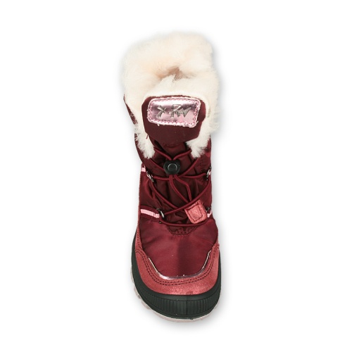 Полусапоги IMAC для девочки, бордовые фото 3