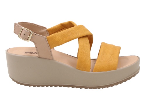 Женские босоножки IMAC, желтые фото 2