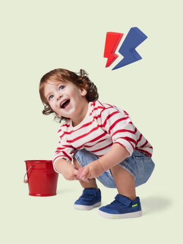 Кеды SUPERFIT для мальчика, синие фото 2