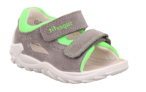Сандалии SUPERFIT для мальчика, серые
