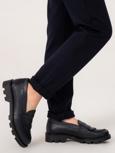 Лоферы PAOLA для девочки, синие фото 3