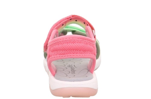 Босоножки Superfit для девочки, зелёные фото 5