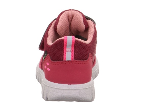 Кроссовки Superfit для девочки, бордовые фото 5