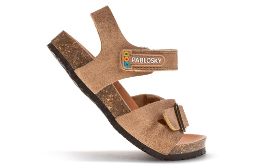 Сандалии Pablosky для мальчика, коричневые фото 5