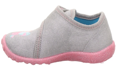 Тапочкии Superfit для девочки, серые фото 4