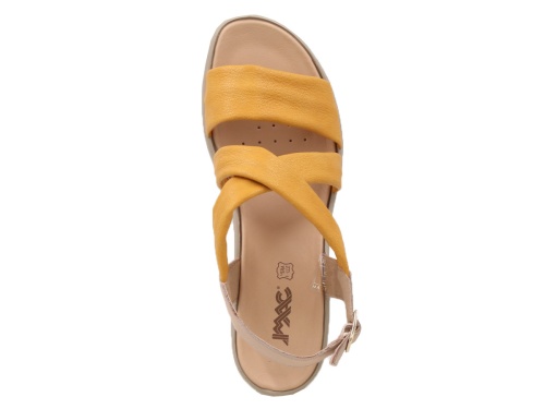 Женские босоножки IMAC, желтые фото 7