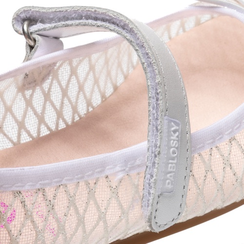 Туфли Pablosky для девочки, белые фото 11