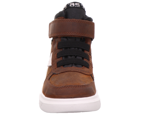 Высокие кеды SUPERFIT для мальчика, коричневые фото 3