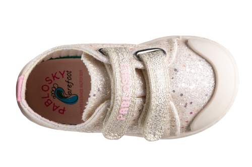 Кеды Pablosky для девочки, золотые фото 4