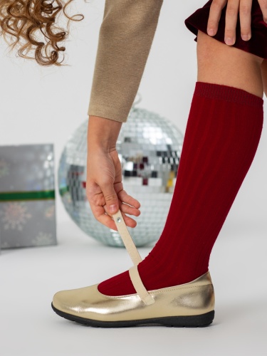 Туфли PABLOSKY для девочки, золотые фото 3