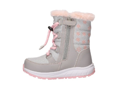 Дутики LURCHI для девочки, серые фото 6