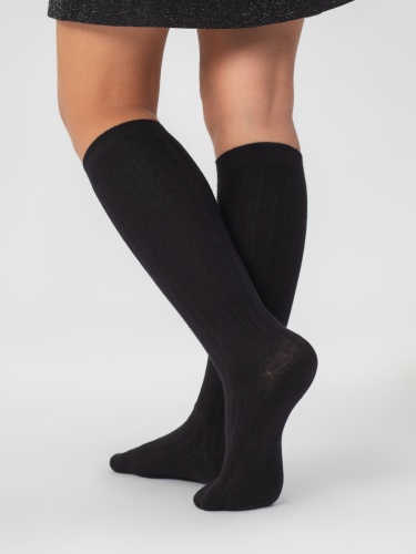 Гольфы Pablosky для девочки, чёрные фото 5