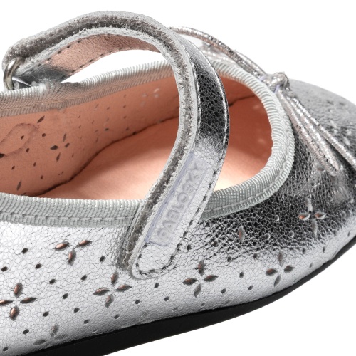 Туфли Pablosky для девочки, серебряные фото 11