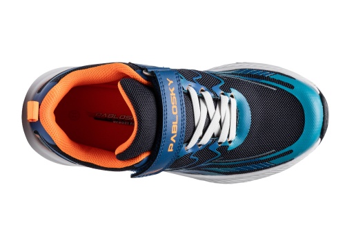 Кроссовки Pablosky для мальчика, синие фото 4