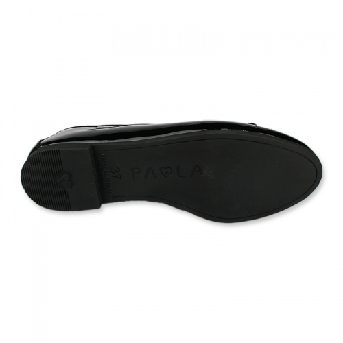 Туфли PAOLA для девочки, чёрные фото 4