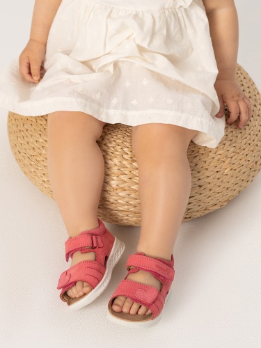 Босоножки SUPERFIT для девочки, розовые фото 2