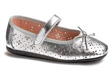Туфли Pablosky для девочки, серебряные