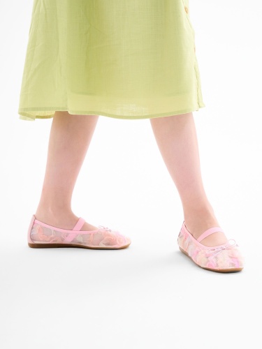 Туфли Paola для девочки, розовые фото 2