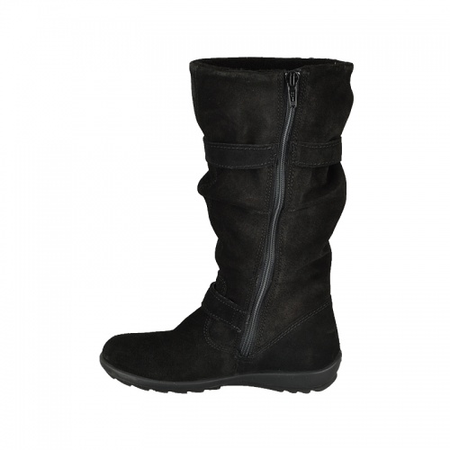 Сапоги IMAC для девочки, чёрные фото 3