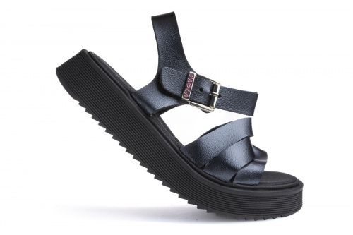 Босоножки PAOLA для девочки, чёрные фото 6