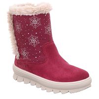 Полусапоги SUPERFIT для девочки, красные