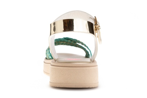 Босоножки PAOLA для девочки, золотые фото 3