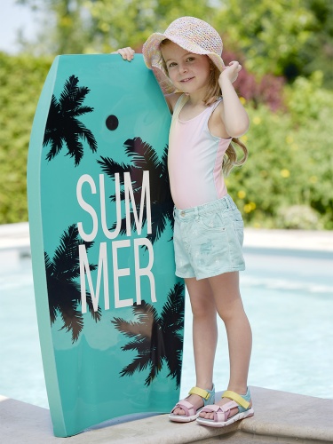 Босоножки SUPERFIT для девочки, розовые фото 4