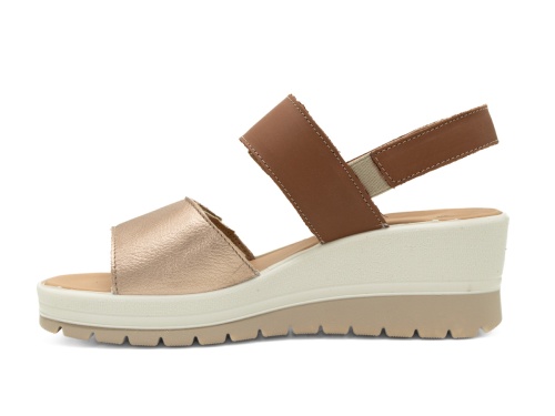 Женские босоножки IMAC, коричневые фото 4