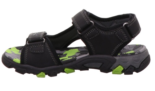 Сандалии SUPERFIT для мальчика, чёрные фото 5