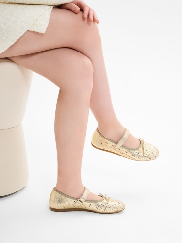 Туфли PABLOSKY для девочки, золотые фото 2