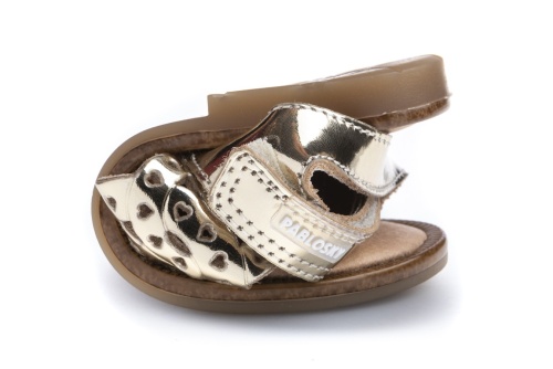 Босоножки PABLOSKY для девочки, золотые фото 6