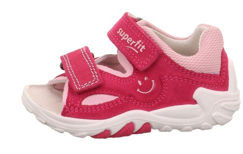 Босоножки SUPERFIT для девочки, розовые фото 2