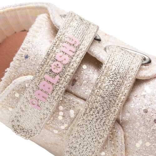 Кеды Pablosky для девочки, золотые фото 7