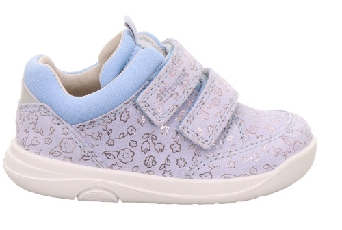 Полуботинки Superfit для девочки, голубые фото 2