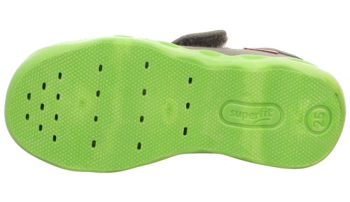 Тапочки Superfit для мальчика, зелёные фото 6