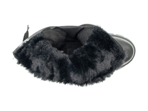 Ботинки IMAC для девочки, чёрные фото 8