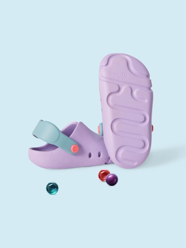 Обувь пляжная SUPERFIT для девочки, фиолетовая фото 2