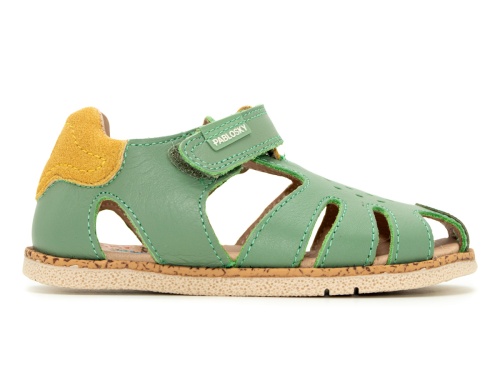 Сандалии Pablosky для мальчика, зелёные фото 2