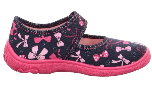 Тапочки Superfit для девочки, синие фото 4