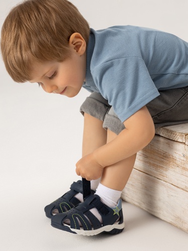 Сандалии PABLOSKY для мальчика, синие фото 2