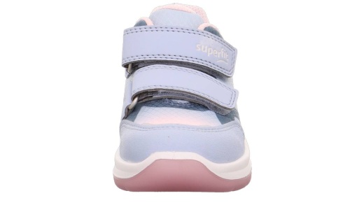 Кроссовки Superfit для девочки, голубые фото 3