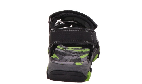 Сандалии SUPERFIT для мальчика, чёрные фото 8