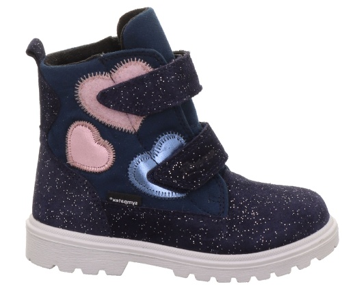 Полусапоги Superfit для девочки, синие фото 2