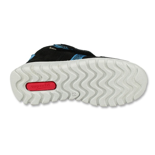 Ботинки SUPERFIT для мальчика, чёрные фото 5