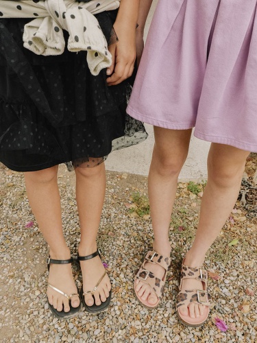 Босоножки Paola для девочки, чёрные фото 2