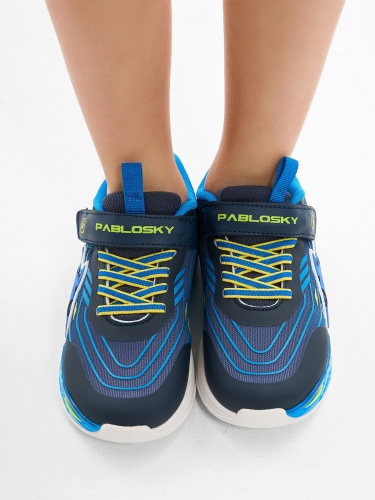 Кроссовки Pablosky для мальчика, синие фото 3