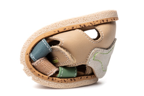 Сандалии Pablosky для мальчика, коричневые фото 6