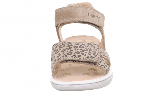 Босоножки SUPERFIT для девочки, леопардовые фото 7