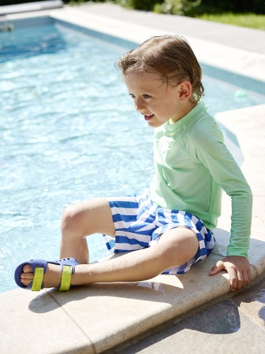 Обувь пляжная SUPERFIT для мальчика, синяя фото 4